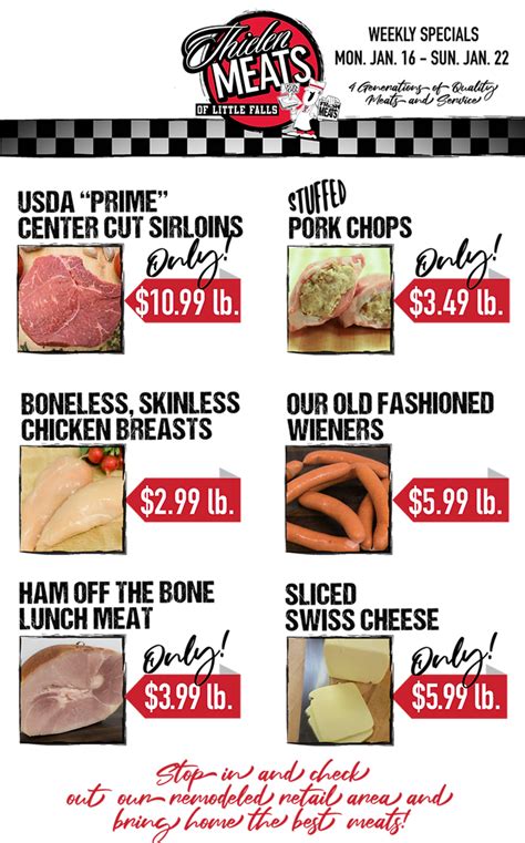 Thielen meats - Thielen Meats of Little Falls Reels, Little Falls, Minnesota. 9,798 likes · 434 talking about this · 1,057 were here. Come check out the longest full-service meat counter in the Midwest!! Feat. 60...